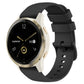 Tobfit 18mm Quick Released Watch Band Compatible with Venu 3S / Venu 2S / Forerunner 255S/255S Music/265S Silicone Wrist Straps Womens Replacement Bands for Smartwatch Black
