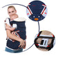 Breathable Multi-Functional Baby Carrier and Waist Seat