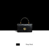 Vintage Genuine Leather Handbag with High-Quality Hardware - Glide Goods LLC