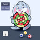 Slingshot Target Sticky Ball Dartboard - Glide Goods LLC