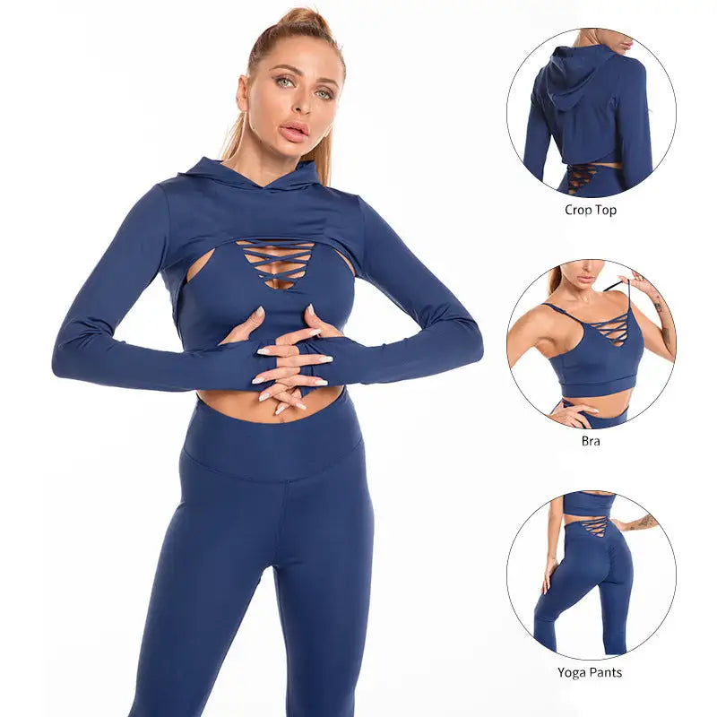 Seamless Fitness Leggings - Glide Goods LLC