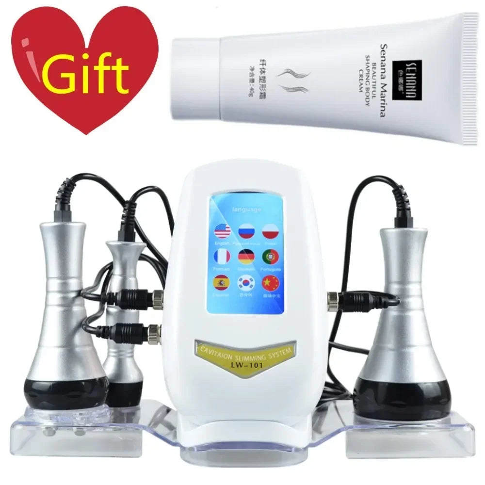 Body Slimming 40K Cavitation Ultrasonic Beauty Machine - Glide Goods LLC