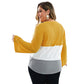 Plus Size Women's Loose Knit Sweater for Fall/Winter