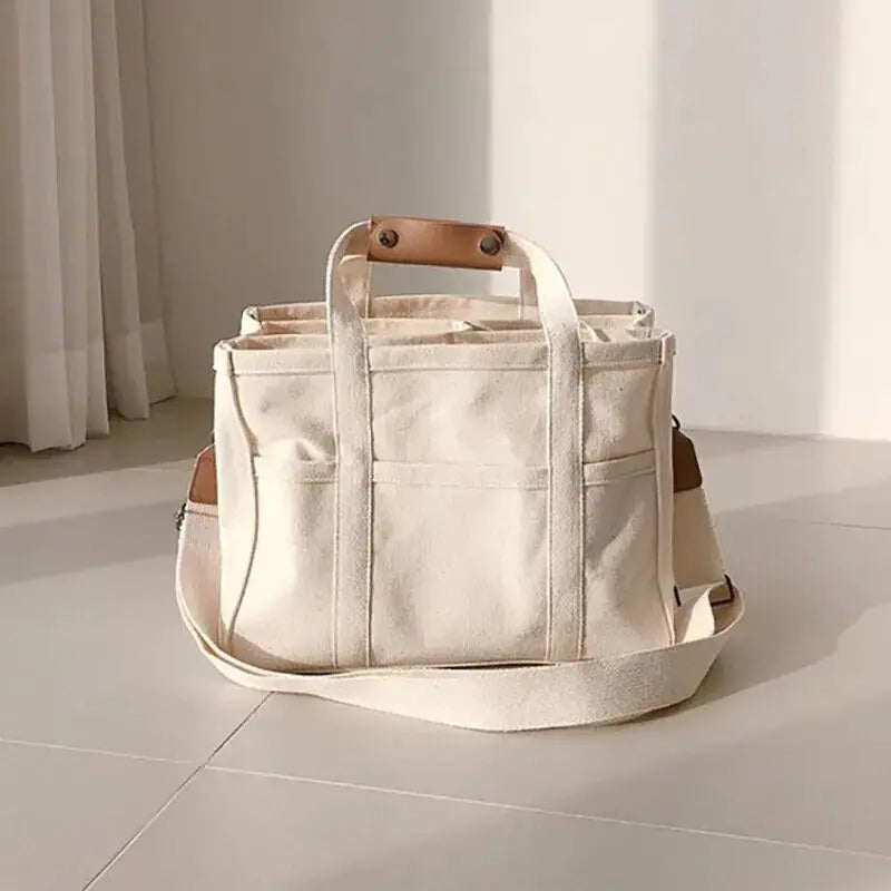 Stylish Canvas Tote Bag - Glide Goods LLC